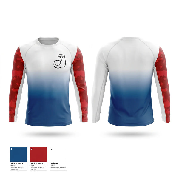Long Sleeve Performance Shirt, Young Guns, Ice Hockey, Teamtime, Team time, sublimation, custom sports apparel, team uniforms, spirit wear, spiritwear, sports uniforms, custom shirts, team store, custom team store, fundraiser sports, apparel fundraiser