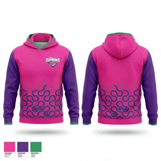 Hoodie, Diamond Divas, Softball, Teamtime, Team time, sublimation, custom sports apparel, team uniforms, spirit wear, spiritwear, sports uniforms, custom shirts, team store, custom team store, fundraiser sports, apparel fundraiser