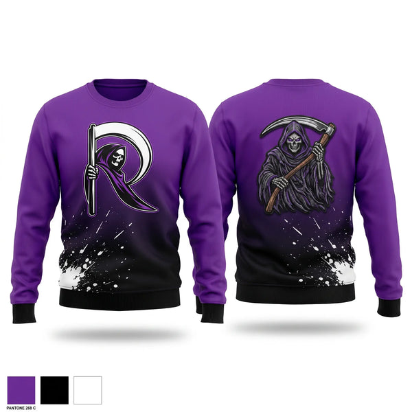 Crew Neck Sweatshirt, Windy City Reapers, Baseball, Teamtime, Team time, sublimation, custom sports apparel, team uniforms, spirit wear, spiritwear, sports uniforms, custom shirts, team store, custom team store, fundraiser sports, apparel fundraiser