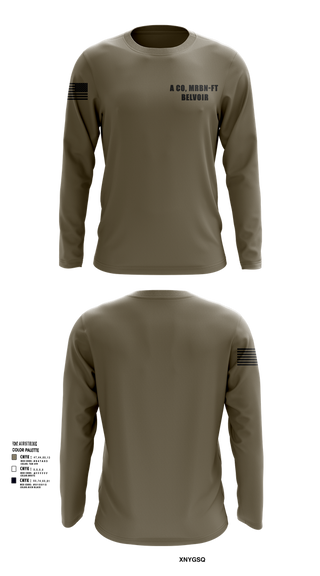 Long Sleeve Performance Shirt, A CO, MRBN-FT BELVOIR, , Teamtime, Team time, sublimation, custom sports apparel, team uniforms, spirit wear, spiritwear, sports uniforms, custom shirts, team store, custom team store, fundraiser sports, apparel fundraiser