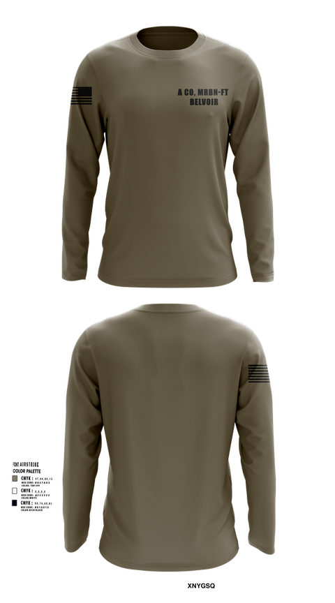 Long Sleeve Performance Shirt, A CO, MRBN-FT BELVOIR, , Teamtime, Team time, sublimation, custom sports apparel, team uniforms, spirit wear, spiritwear, sports uniforms, custom shirts, team store, custom team store, fundraiser sports, apparel fundraiser
