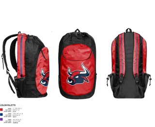 Gear Bag, Smithtown Bulls, Baseball, Teamtime, Team time, sublimation, custom sports apparel, team uniforms, spirit wear, spiritwear, sports uniforms, custom shirts, team store, custom team store, fundraiser sports, apparel fundraiser