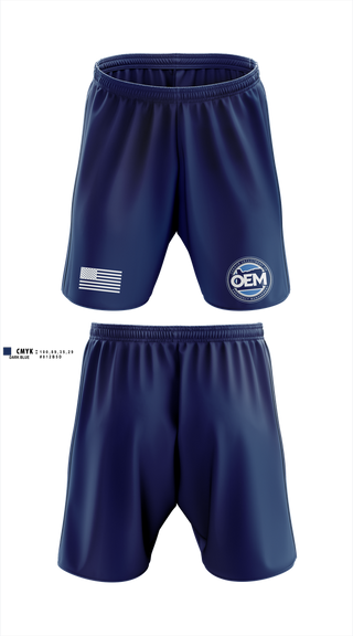 Athletic Shorts With Pockets, Oregon Emergency Management, Police, Teamtime, Team time, sublimation, custom sports apparel, team uniforms, spirit wear, spiritwear, sports uniforms, custom shirts, team store, custom team store, fundraiser sports, apparel fundraiser