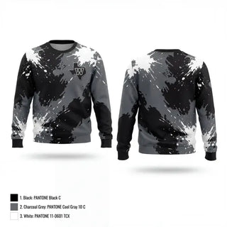 Crew Neck Sweatshirt, Winn Maverick Softball, Softball, Teamtime, Team time, sublimation, custom sports apparel, team uniforms, spirit wear, spiritwear, sports uniforms, custom shirts, team store, custom team store, fundraiser sports, apparel fundraiser