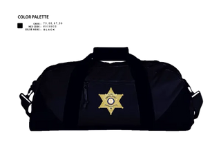 Duffle Bag, C.C.S.O. CERT, , Teamtime, Team time, sublimation, custom sports apparel, team uniforms, spirit wear, spiritwear, sports uniforms, custom shirts, team store, custom team store, fundraiser sports, apparel fundraiser