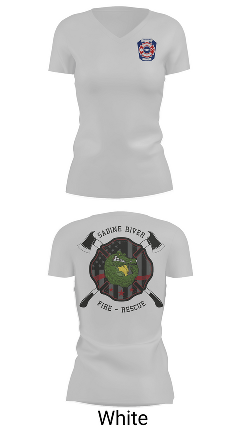 Womens Short Sleeve Vneck Shirt, ES&S, Fire Department, Teamtime, Team time, sublimation, custom sports apparel, team uniforms, spirit wear, spiritwear, sports uniforms, custom shirts, team store, custom team store, fundraiser sports, apparel fundraiser