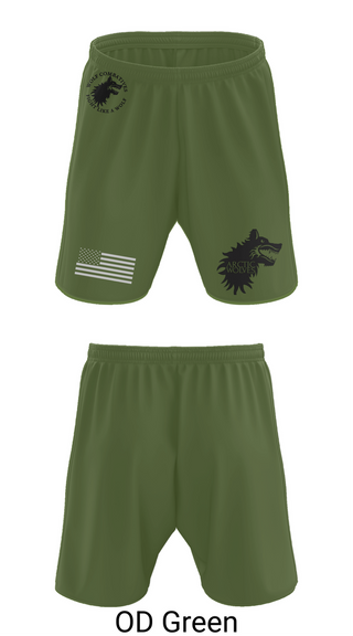 Athletic Shorts With Pockets, Wolf Combatives, Army, Teamtime, Team time, sublimation, custom sports apparel, team uniforms, spirit wear, spiritwear, sports uniforms, custom shirts, team store, custom team store, fundraiser sports, apparel fundraiser