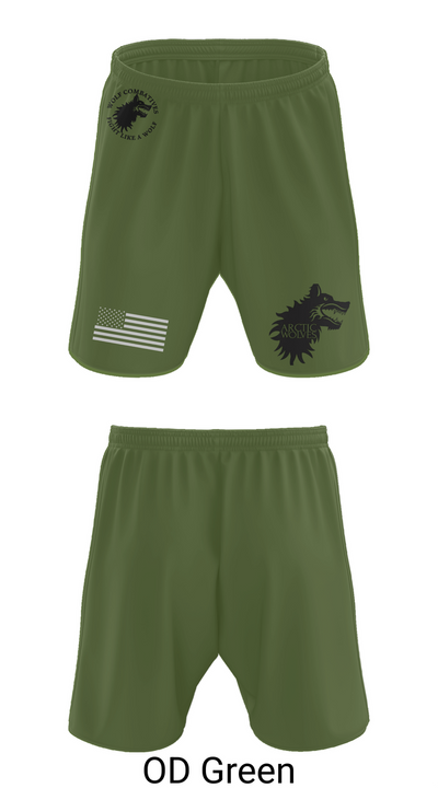 Wolf Combatives Athletic Shorts With Pockets - 49