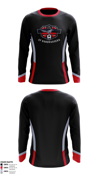 CF Roadrunners Long Sleeve Performance Shirt 1