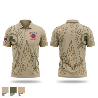 Short Sleeve Performance Polo, Chevron ERT, Fire Department, Teamtime, Team time, sublimation, custom sports apparel, team uniforms, spirit wear, spiritwear, sports uniforms, custom shirts, team store, custom team store, fundraiser sports, apparel fundraiser