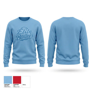 Crew Neck Sweatshirt, Elite Ballers, Softball, Teamtime, Team time, sublimation, custom sports apparel, team uniforms, spirit wear, spiritwear, sports uniforms, custom shirts, team store, custom team store, fundraiser sports, apparel fundraiser
