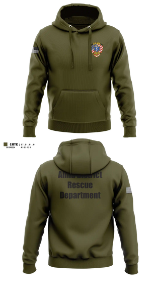 Hoodie, Alma District Rescure, EMS/EMT, Teamtime, Team time, sublimation, custom sports apparel, team uniforms, spirit wear, spiritwear, sports uniforms, custom shirts, team store, custom team store, fundraiser sports, apparel fundraiser