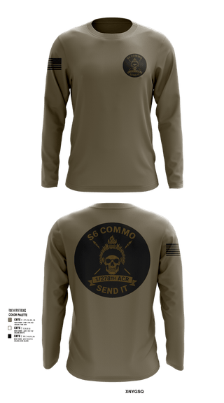 Long Sleeve Performance Shirt, 1/278th ACR, , Teamtime, Team time, sublimation, custom sports apparel, team uniforms, spirit wear, spiritwear, sports uniforms, custom shirts, team store, custom team store, fundraiser sports, apparel fundraiser