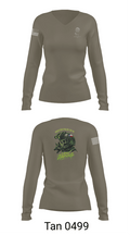 Houston Police K9 92773051 Women's Long Sleeve V-neck Shirt - 11