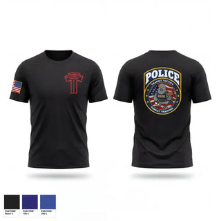 Short Sleeve Performance Shirt, NYPD THREAT, Police, Teamtime, Team time, sublimation, custom sports apparel, team uniforms, spirit wear, spiritwear, sports uniforms, custom shirts, team store, custom team store, fundraiser sports, apparel fundraiser