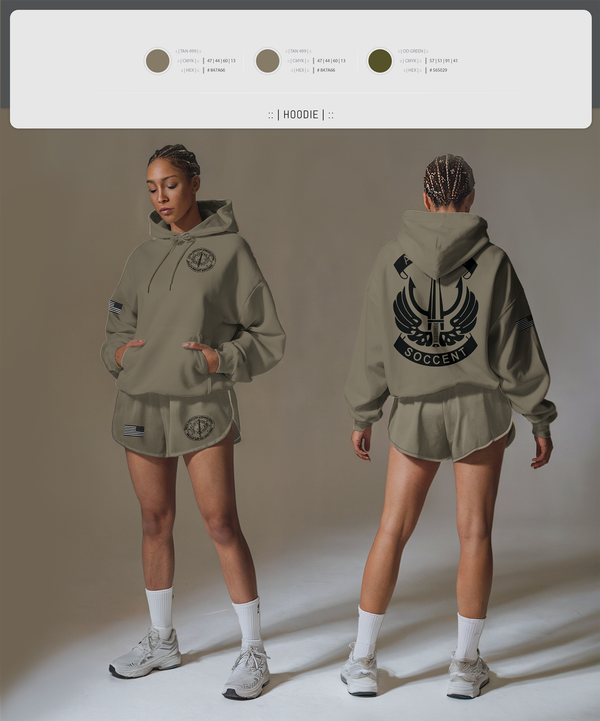 Hoodie, SOCCENT IWD, Army, Teamtime, Team time, sublimation, custom sports apparel, team uniforms, spirit wear, spiritwear, sports uniforms, custom shirts, team store, custom team store, fundraiser sports, apparel fundraiser