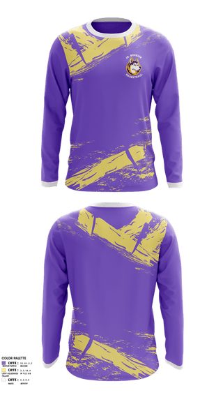 Long Sleeve Performance Shirt, Washington Middle School Jr. Huskies, Men's Basketball, Teamtime, Team time, sublimation, custom sports apparel, team uniforms, spirit wear, spiritwear, sports uniforms, custom shirts, team store, custom team store, fundraiser sports, apparel fundraiser