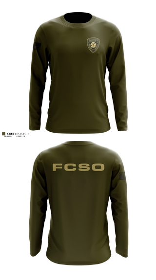 Long Sleeve Performance Shirt, Fannin County Sheriff's Office, Police, Teamtime, Team time, sublimation, custom sports apparel, team uniforms, spirit wear, spiritwear, sports uniforms, custom shirts, team store, custom team store, fundraiser sports, apparel fundraiser