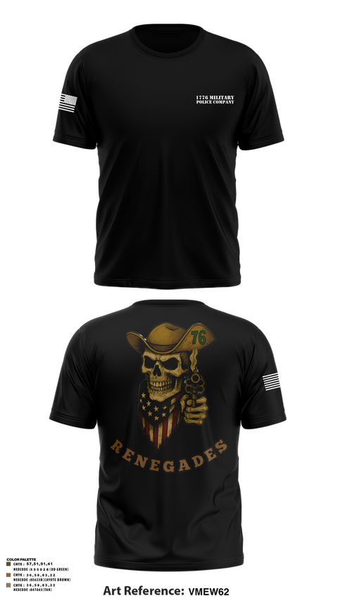 Old School Cotton Feel Shirt, 1776 Military Police Company, , Teamtime, Team time, sublimation, custom sports apparel, team uniforms, spirit wear, spiritwear, sports uniforms, custom shirts, team store, custom team store, fundraiser sports, apparel fundraiser