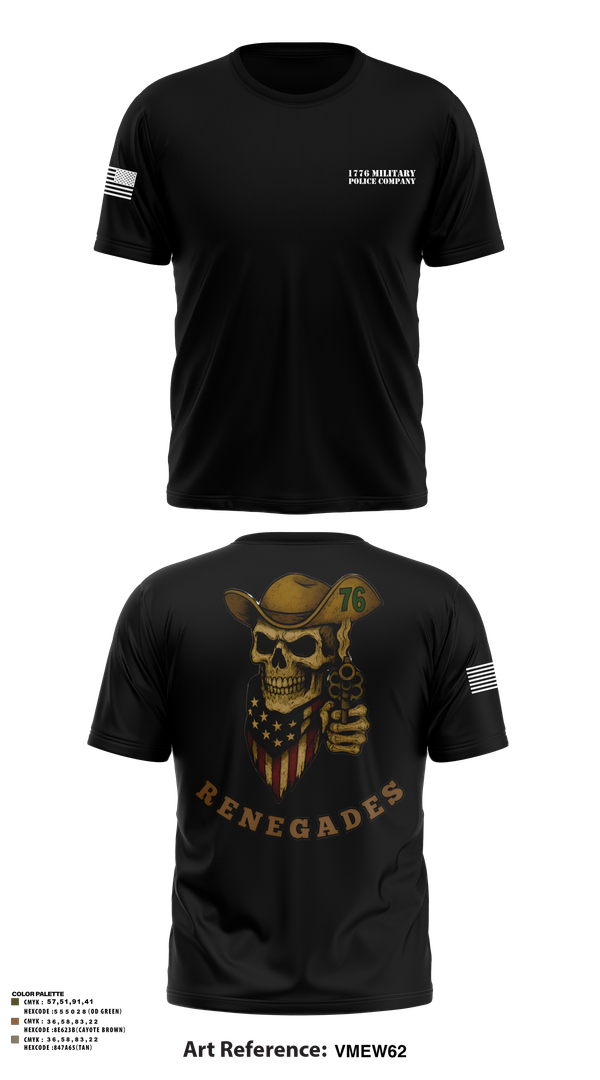 Old School Cotton Feel Shirt, 1776 Military Police Company, , Teamtime, Team time, sublimation, custom sports apparel, team uniforms, spirit wear, spiritwear, sports uniforms, custom shirts, team store, custom team store, fundraiser sports, apparel fundraiser
