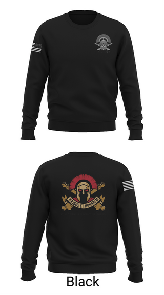 Crew Neck Sweatshirt, Charlie BTRY 2-114th FA, , Teamtime, Team time, sublimation, custom sports apparel, team uniforms, spirit wear, spiritwear, sports uniforms, custom shirts, team store, custom team store, fundraiser sports, apparel fundraiser