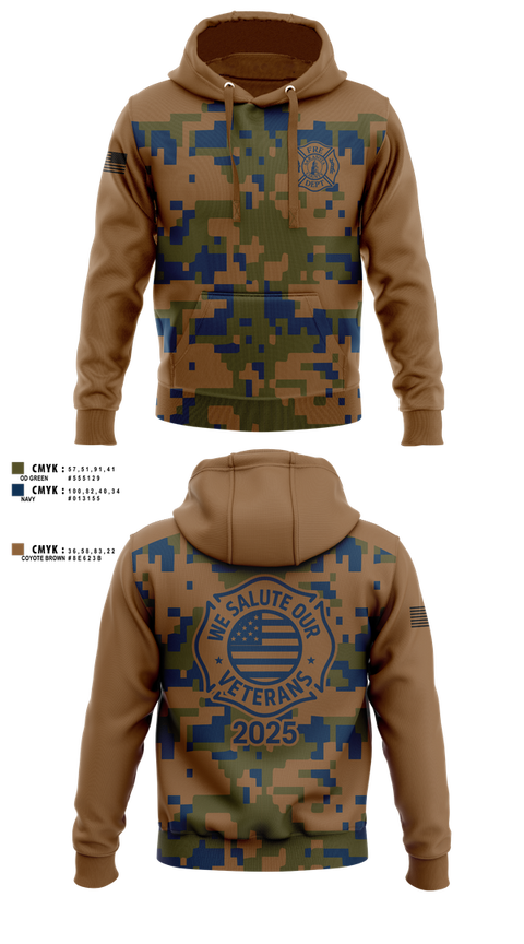 Hoodie, Sarasota County Fire Dept., Fire Department, Teamtime, Team time, sublimation, custom sports apparel, team uniforms, spirit wear, spiritwear, sports uniforms, custom shirts, team store, custom team store, fundraiser sports, apparel fundraiser