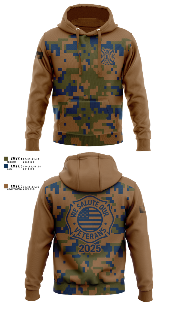 Hoodie, Sarasota County Fire Dept., Fire Department, Teamtime, Team time, sublimation, custom sports apparel, team uniforms, spirit wear, spiritwear, sports uniforms, custom shirts, team store, custom team store, fundraiser sports, apparel fundraiser
