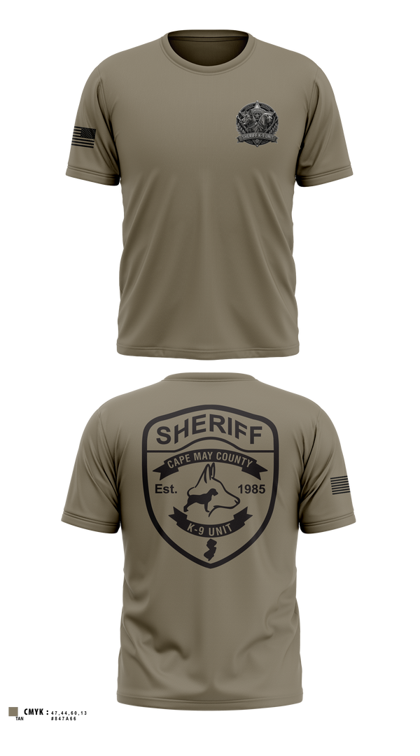 Short Sleeve Performance Shirt, CMCSO k9, Police, Teamtime, Team time, sublimation, custom sports apparel, team uniforms, spirit wear, spiritwear, sports uniforms, custom shirts, team store, custom team store, fundraiser sports, apparel fundraiser