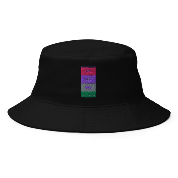 Panther Brazilian açai 8927735 Bucket Hat | Big Accessories BX003
