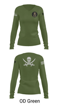 321 CRS 14466918 Women's Long Sleeve V-neck Shirt - 57