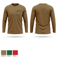 101st Air Refueling Wing Long Sleeve Performance Shirt - 1