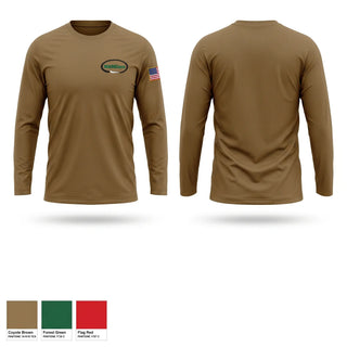 Long Sleeve Performance Shirt, 101st Air Refueling Wing, National Guard, Teamtime, Team time, sublimation, custom sports apparel, team uniforms, spirit wear, spiritwear, sports uniforms, custom shirts, team store, custom team store, fundraiser sports, apparel fundraiser