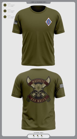 Short Sleeve Performance Shirt, 1st Combat Engineer Battalion, , Teamtime, Team time, sublimation, custom sports apparel, team uniforms, spirit wear, spiritwear, sports uniforms, custom shirts, team store, custom team store, fundraiser sports, apparel fundraiser