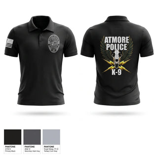 Short Sleeve Performance Polo, Atmore PD, Police, Teamtime, Team time, sublimation, custom sports apparel, team uniforms, spirit wear, spiritwear, sports uniforms, custom shirts, team store, custom team store, fundraiser sports, apparel fundraiser