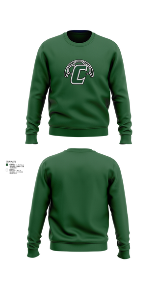 Crew Neck Sweatshirt, Archbishop Chapelle School Soccer, Women's Soccer, Teamtime, Team time, sublimation, custom sports apparel, team uniforms, spirit wear, spiritwear, sports uniforms, custom shirts, team store, custom team store, fundraiser sports, apparel fundraiser