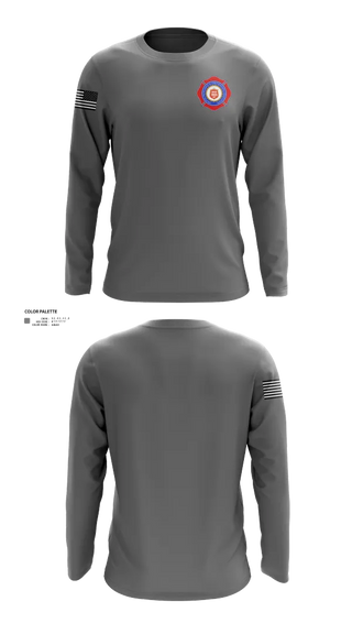 Long Sleeve Performance Shirt, Groves Professional Firefighters Local 1905, , Teamtime, Team time, sublimation, custom sports apparel, team uniforms, spirit wear, spiritwear, sports uniforms, custom shirts, team store, custom team store, fundraiser sports, apparel fundraiser
