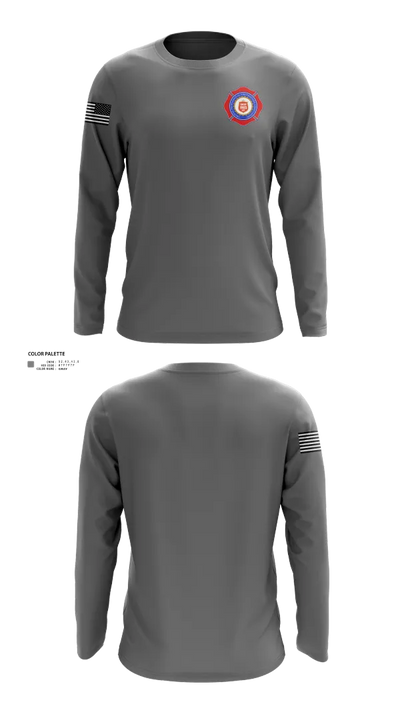 Groves Professional Firefighters Local 1905 75492624 Long Sleeve Performance Shirt 22