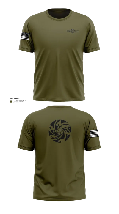 Zoo City 7733760 Short Sleeve Performance Shirt - 41