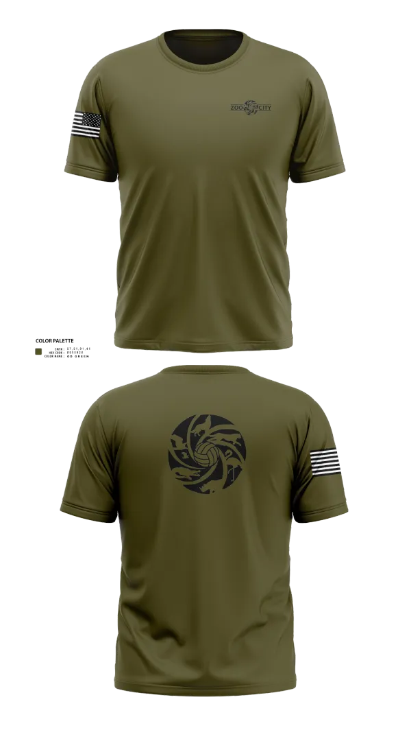Old School Cotton Feel Shirt, Zoo City, Women's Volleyball, Teamtime, Team time, sublimation, custom sports apparel, team uniforms, spirit wear, spiritwear, sports uniforms, custom shirts, team store, custom team store, fundraiser sports, apparel fundraiser