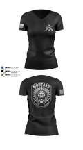 Carnage 79980273 Women's Short Sleeve V-neck Shirt - 2