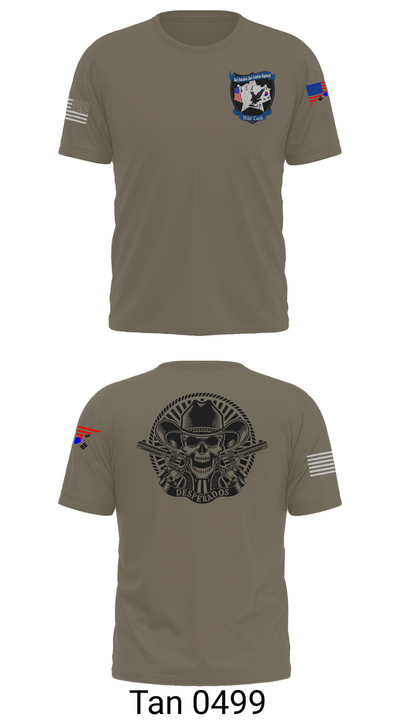 Desperados 24416506 Short Sleeve Performance Shirt - 76