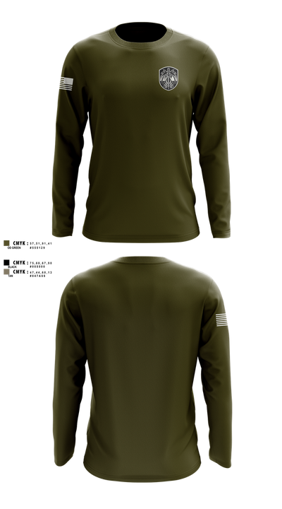 Bradenton PD Swat 16994731 Long Sleeve Performance Shirt 101