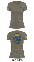 Edward Shift 4132996 Women's Short Sleeve V-neck Shirt - 6
