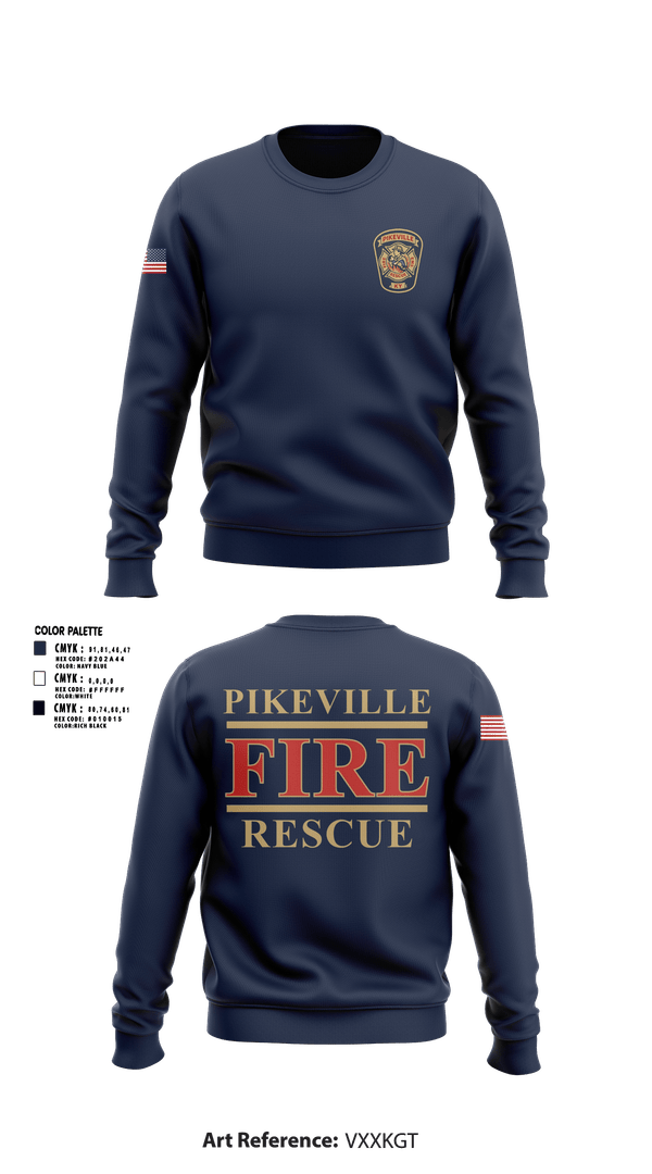 Crew Neck Sweatshirt, PFD, Fire Department, Teamtime, Team time, sublimation, custom sports apparel, team uniforms, spirit wear, spiritwear, sports uniforms, custom shirts, team store, custom team store, fundraiser sports, apparel fundraiser