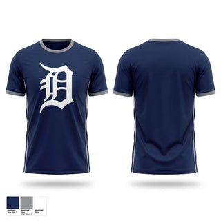 Short Sleeve Performance Shirt, Tigers, Baseball, Teamtime, Team time, sublimation, custom sports apparel, team uniforms, spirit wear, spiritwear, sports uniforms, custom shirts, team store, custom team store, fundraiser sports, apparel fundraiser