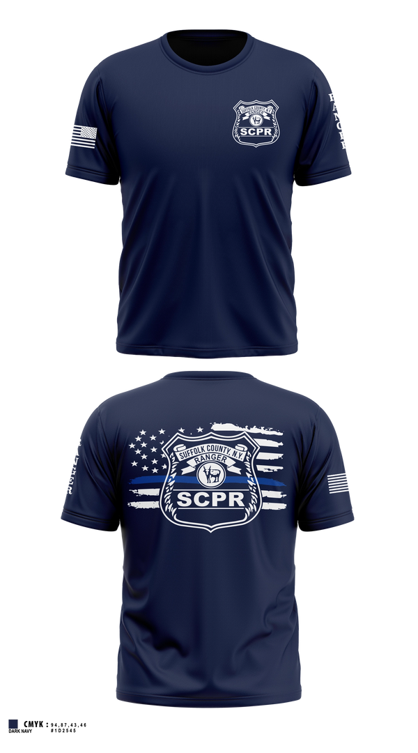Old School Cotton Shirt, Suffolk County Park Rangers, Police, Teamtime, Team time, sublimation, custom sports apparel, team uniforms, spirit wear, spiritwear, sports uniforms, custom shirts, team store, custom team store, fundraiser sports, apparel fundraiser