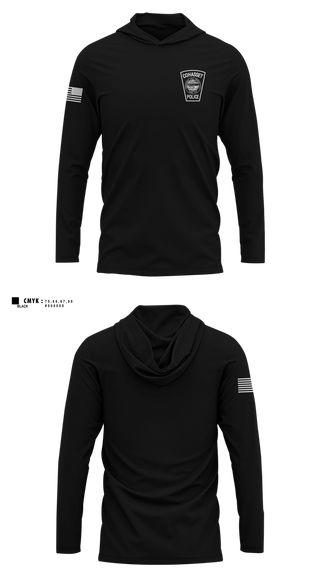 Long Sleeve hooded sunshirt, CPD Local 143, Police, Teamtime, Team time, sublimation, custom sports apparel, team uniforms, spirit wear, spiritwear, sports uniforms, custom shirts, team store, custom team store, fundraiser sports, apparel fundraiser