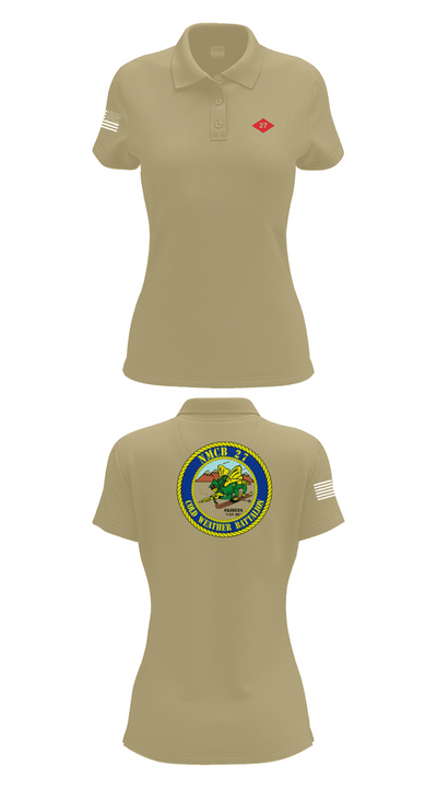 NMCB  27 Women's Short Sleeve Performance Polo  - 90