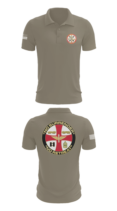 Echo 2-501st GSAB 24496005 Short Sleeve Performance Polo - 67