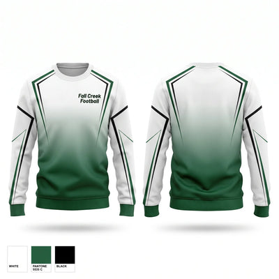 Fall Creek Football Crew Neck Sweatshirt - 1